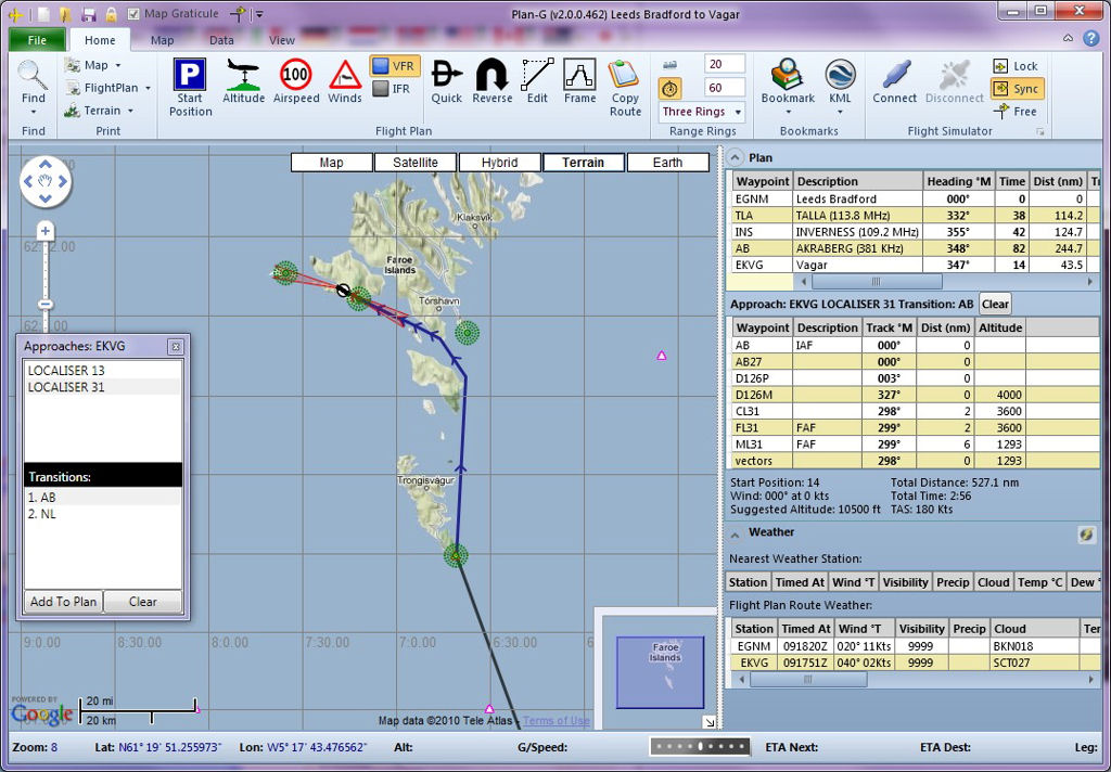 online flight planner for fsx